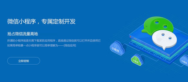 微信小程序，专属定制开发 